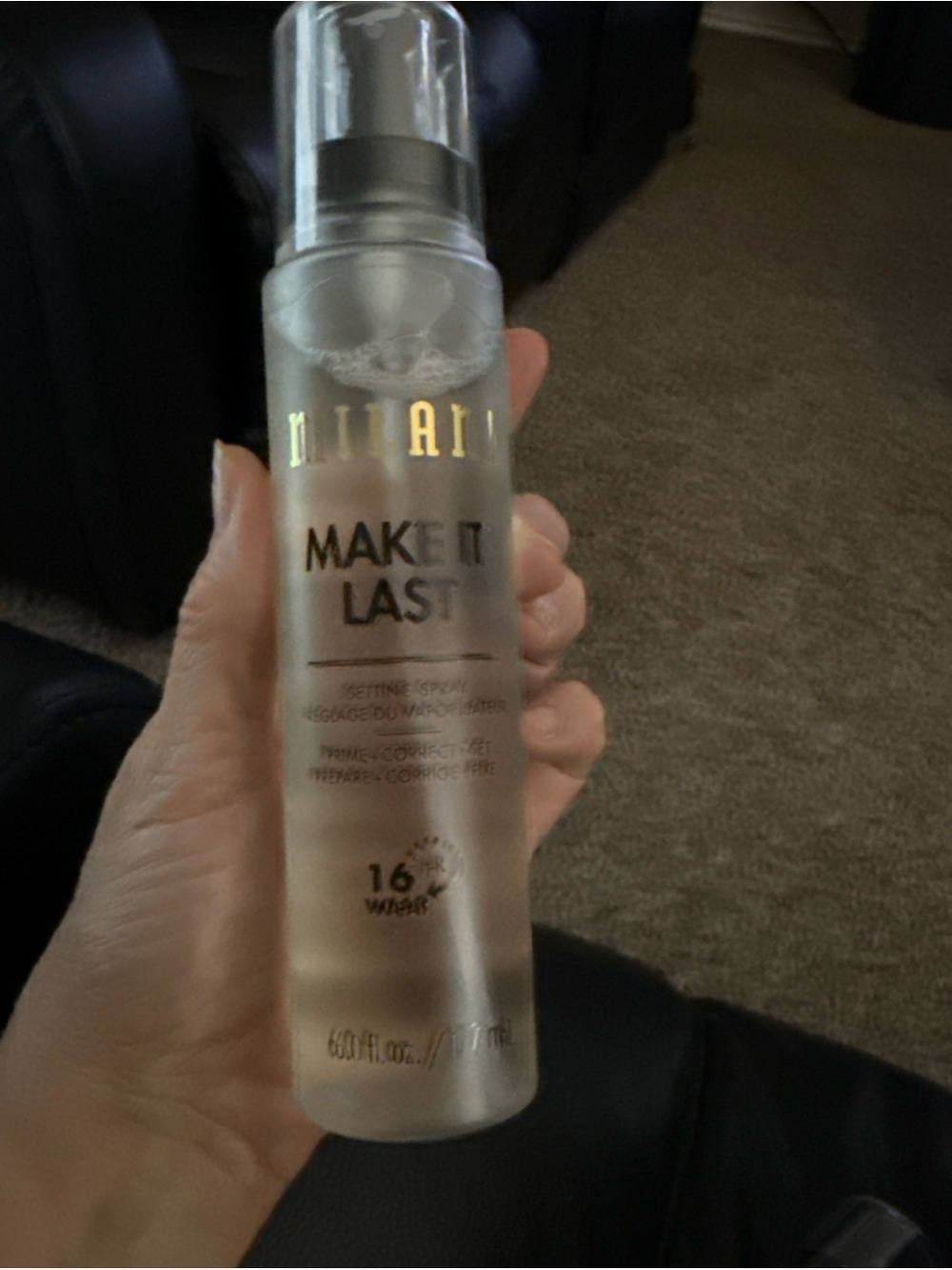 MILANI Make It Last Setting Spray 6oz new
